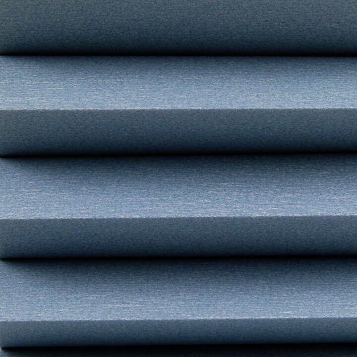 天藍標準型單循環遮光蜂巢簾 (Federal Blue)