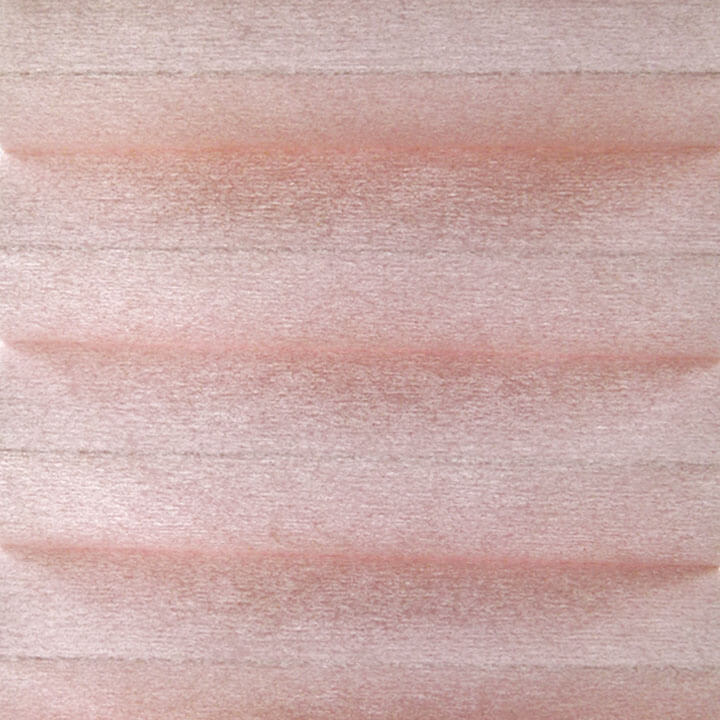 甜粉電動標準型半透光蜂巢簾 (Roseate)