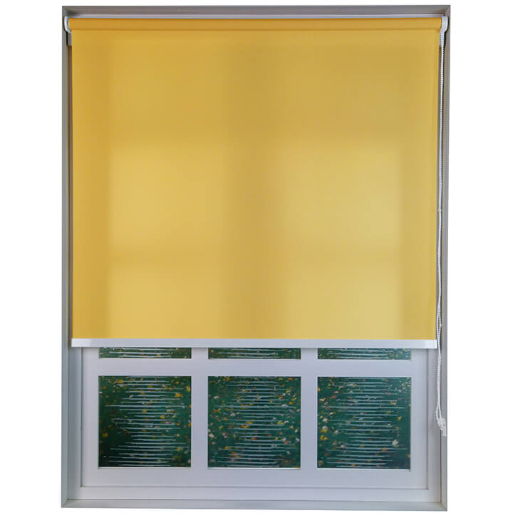 簡約透光蜂蜜捲簾 (Skive - Honey)