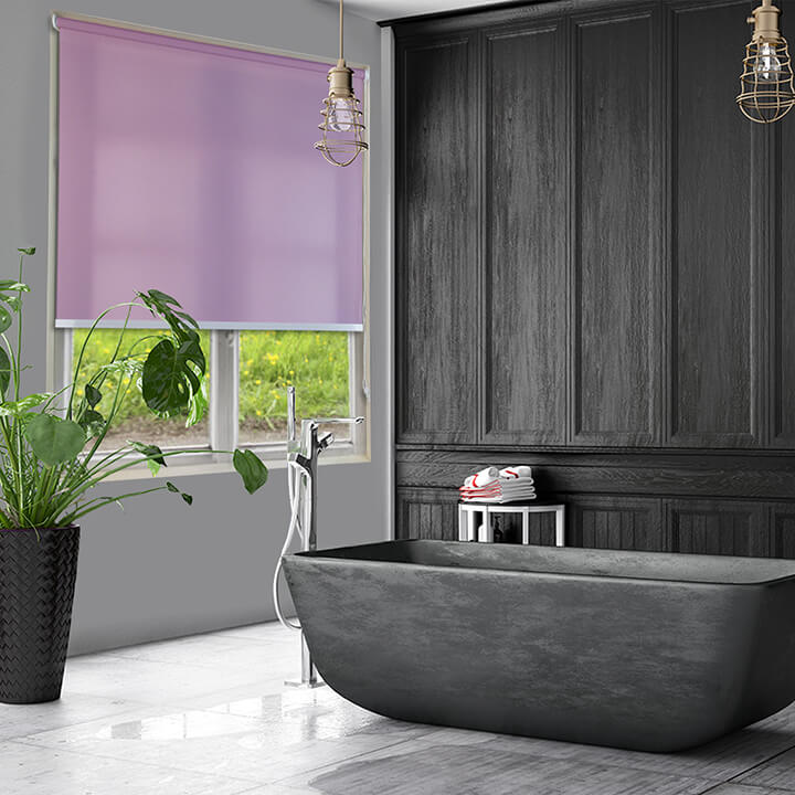 簡約透光紫丁香捲簾 (Skive - Lilac)