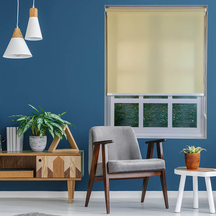 簡約透光燕麥色捲簾 (Skive - Oatmeal)