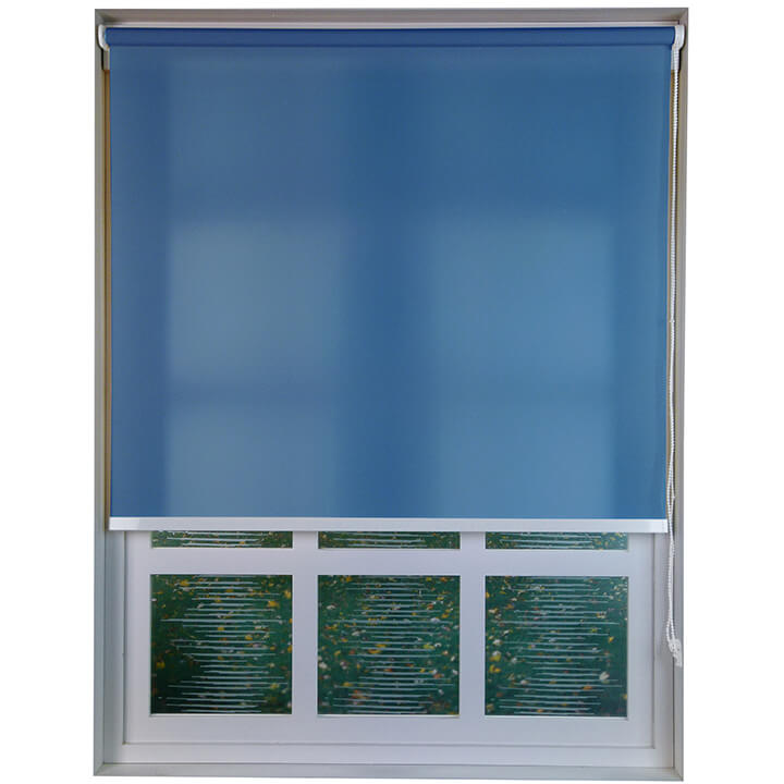 簡約透光太空藍捲簾 (Skive - Space)