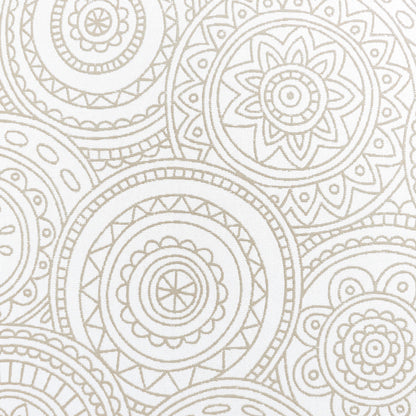 Mora 手動半透光捲簾 麥穗米 (Beige Grain)