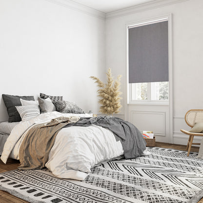 Tibro 手動遮光捲簾 苔蘚灰 (Moss Grey)