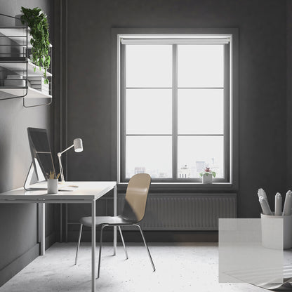 Lomma 手動紗捲簾 灰霧白 (Hazy White)