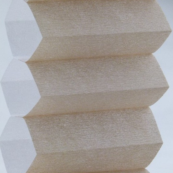 米色標準型單循環半透光蜂巢簾 (Fawn)