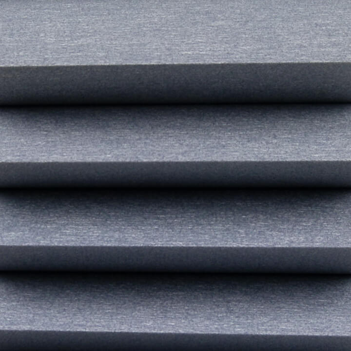 灰藍電動標準型遮光蜂巢簾 (Royal Gray)
