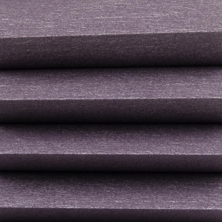 藍紫電動雙循環上下開合遮光蜂巢簾 (Royal Purple)